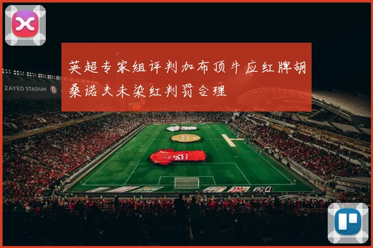 英超专家组评判加布顶牛应红牌胡桑诺夫未染红判罚合理
